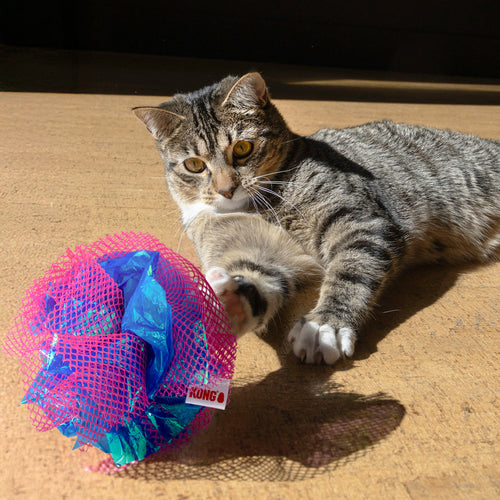 Crackles Fluff Balls 2-Pack. Assorted Colors