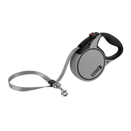 KONG Retractable Leash Terrain Grey