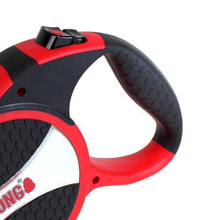 KONG Retractable Leash Explore Red