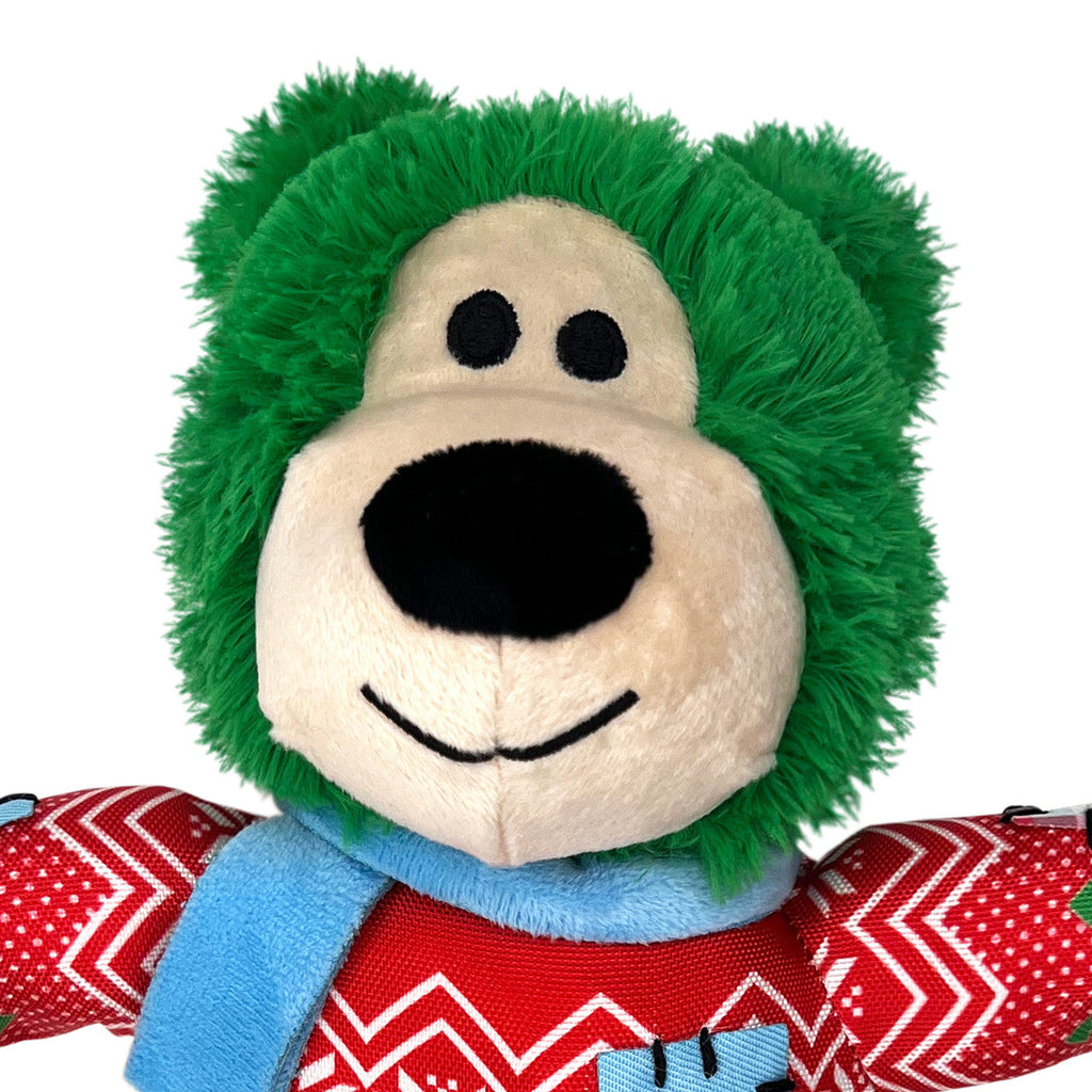 Holiday Wild Knots Bear Green