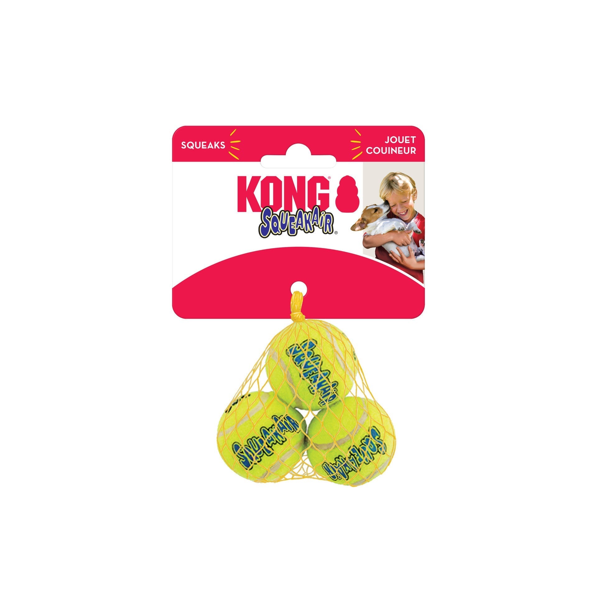 SqueakAir Balls. 3 Pack