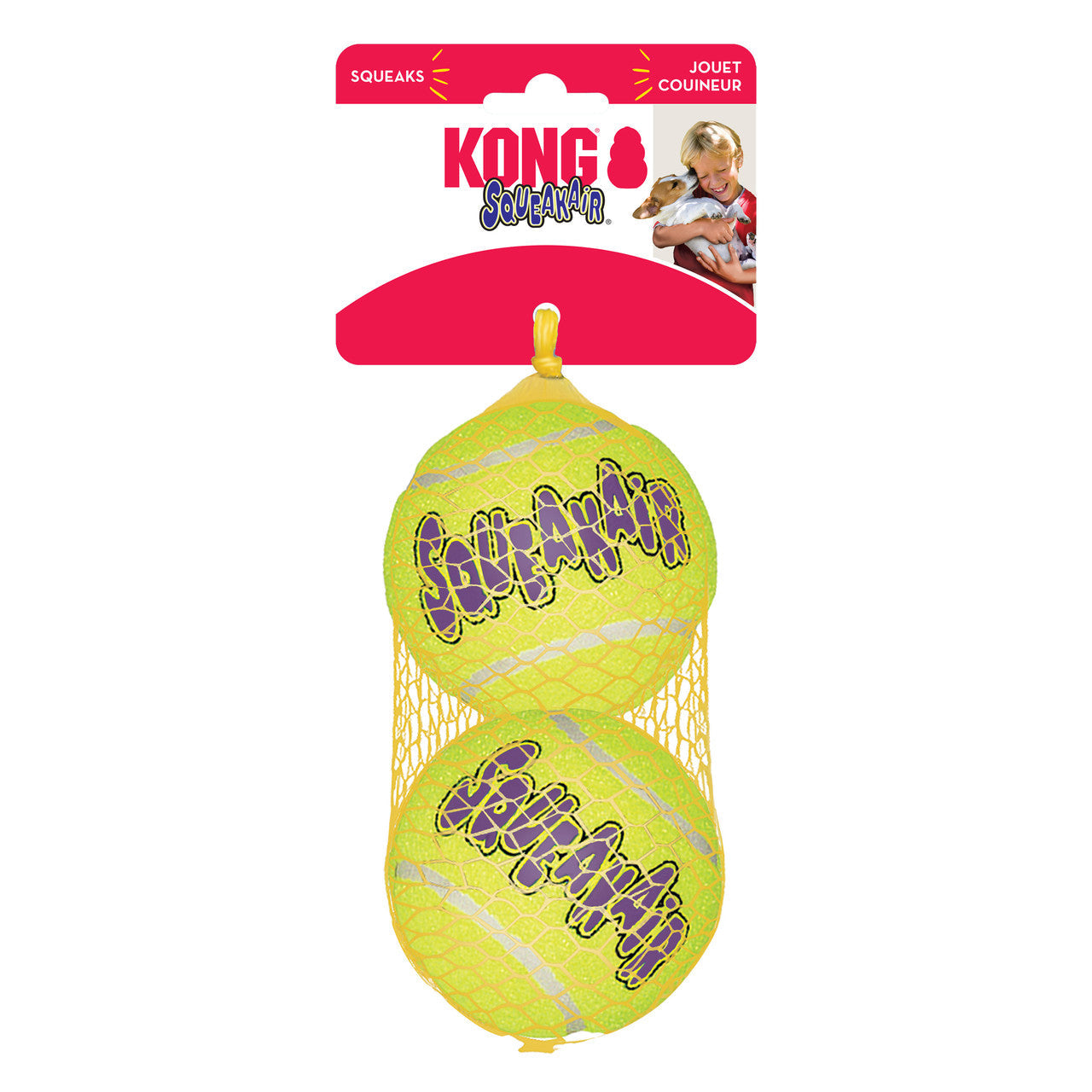 SqueakAir Balls Large. 2 Pack