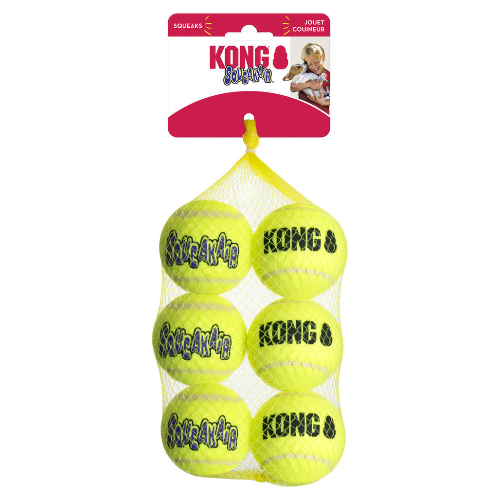 SqueakAir Balls Medium. 6 Pack