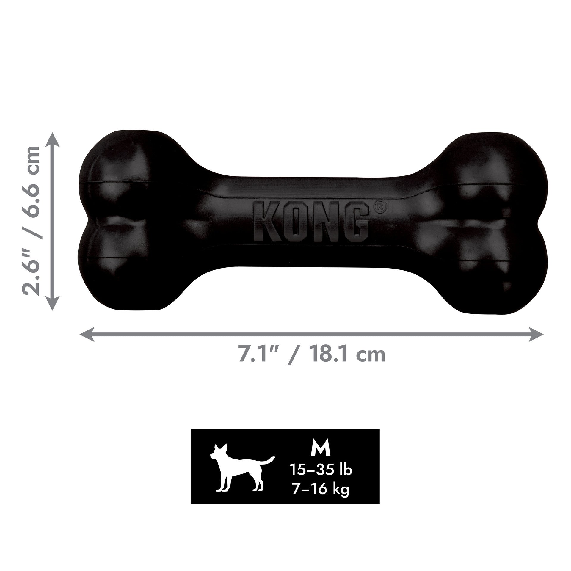 KONG Extreme Goodie Bone