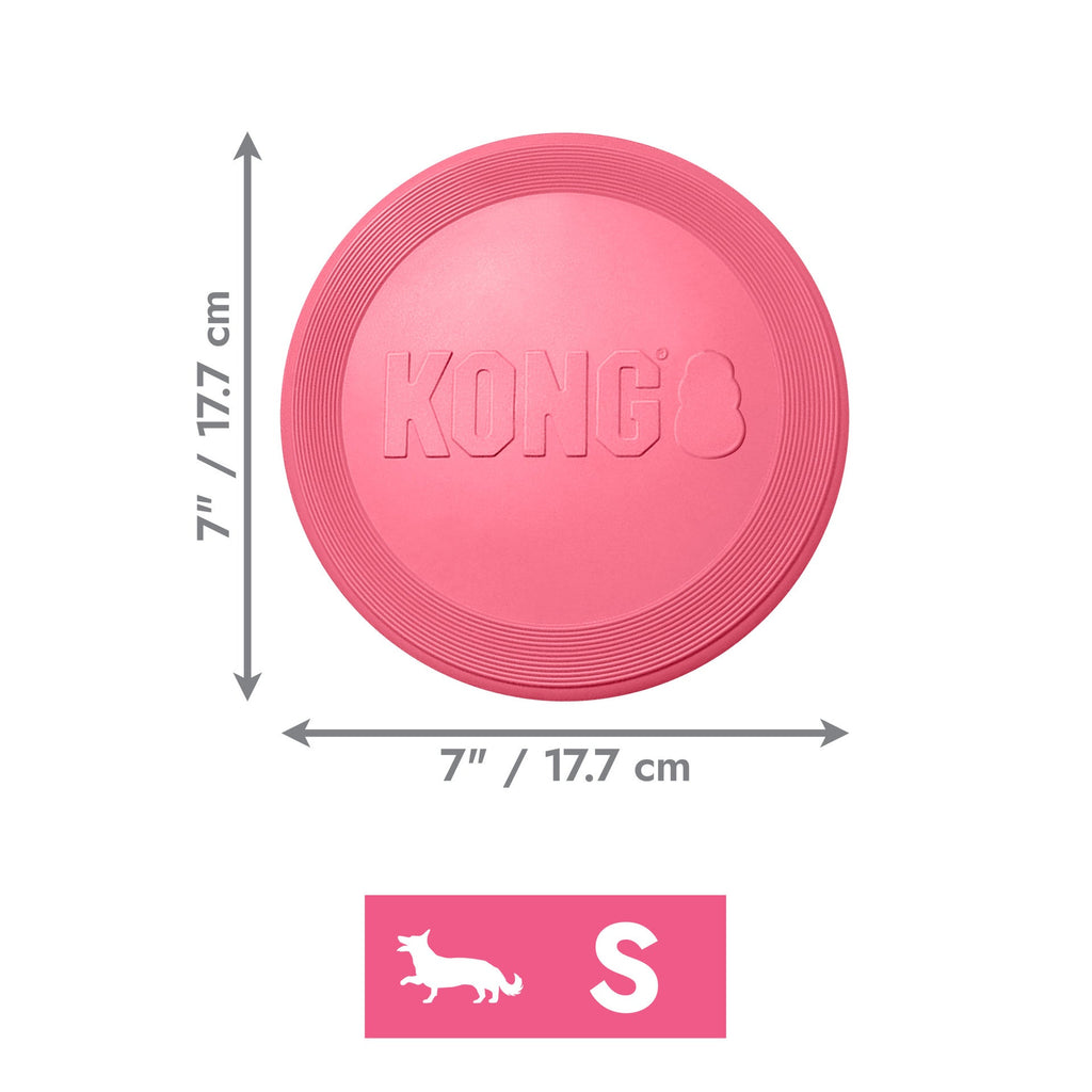 KONG Puppy Flyer. Pink