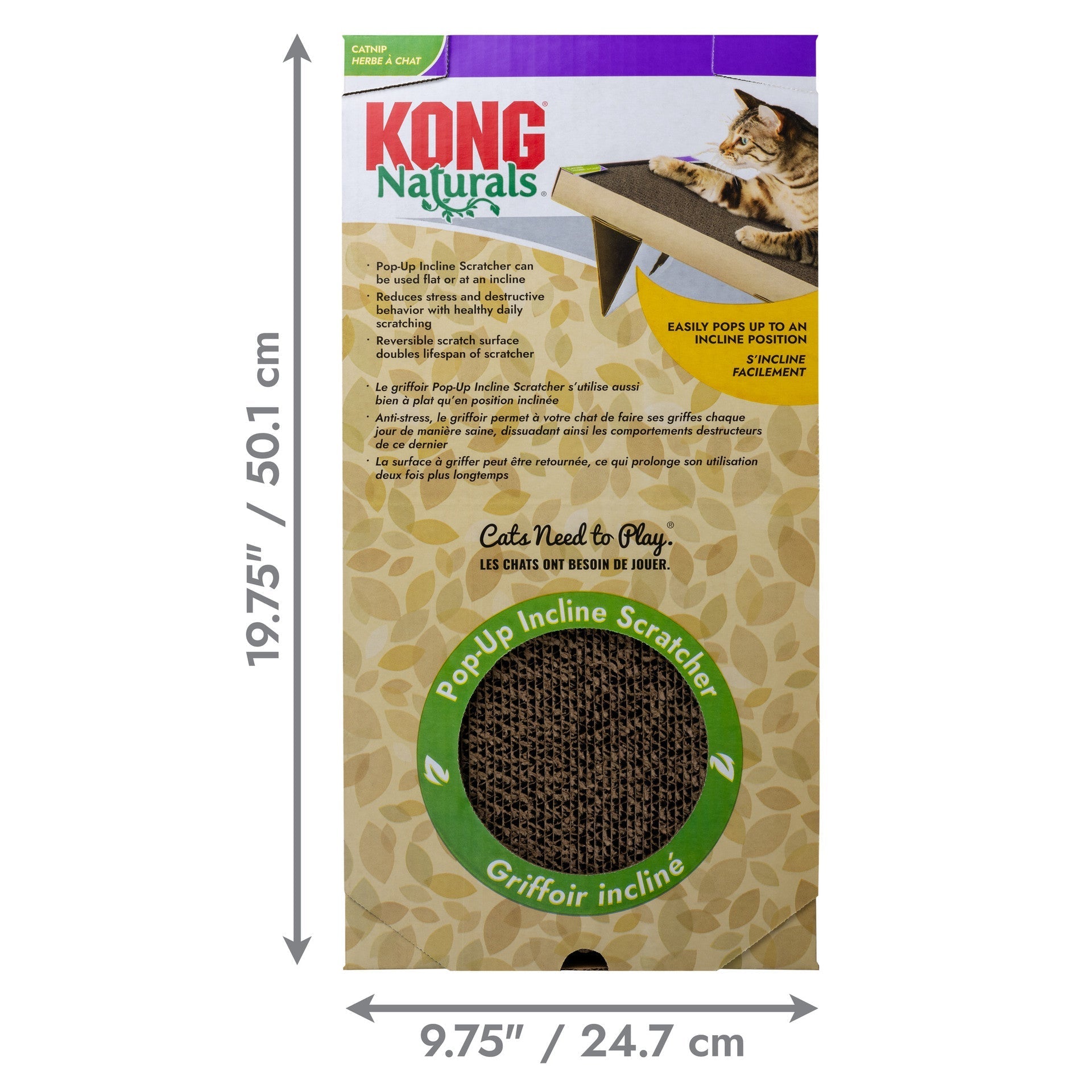 Naturals Pop-Up Incline Scratcher