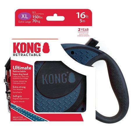 KONG Retractable Leash Ultimate Blue