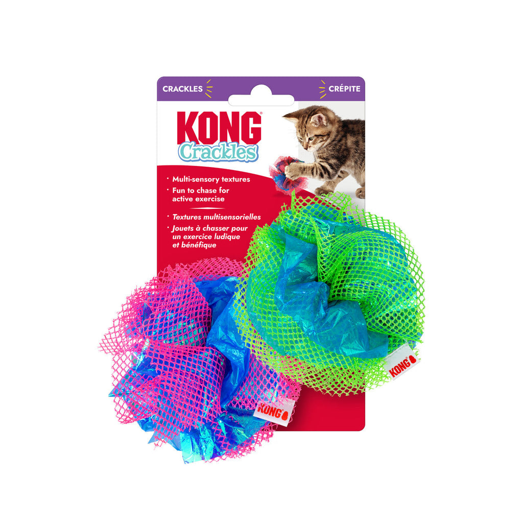 Crackles Fluff Balls 2-Pack. Assorted Colors