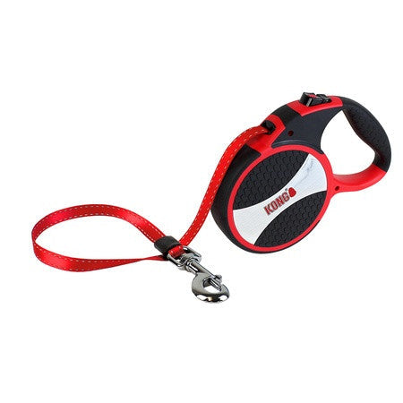 KONG Retractable Leash Explore Red